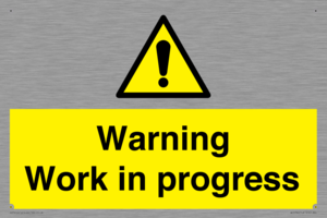 Warning Work in progress